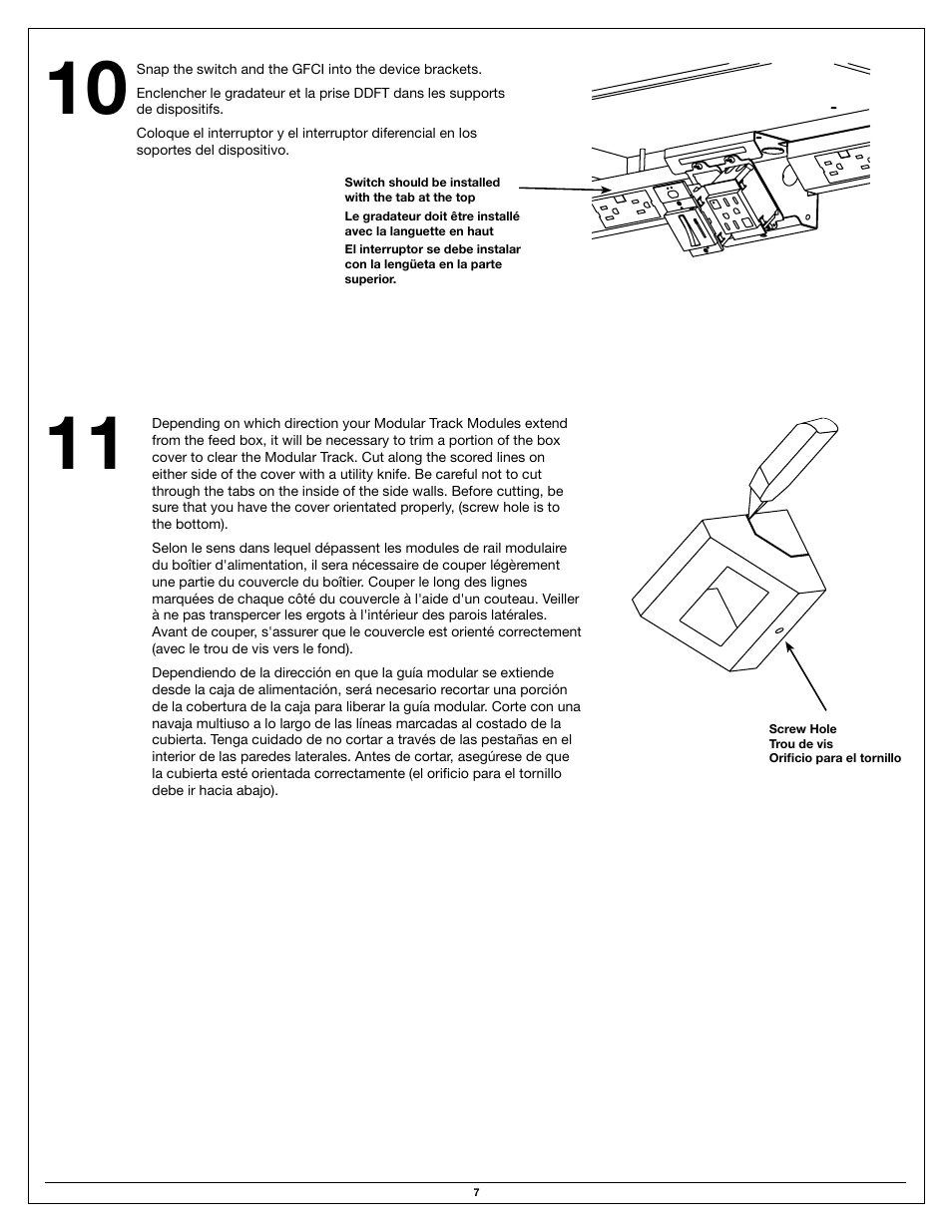 Legrand APCB2 User Manual | Page 7 / 8