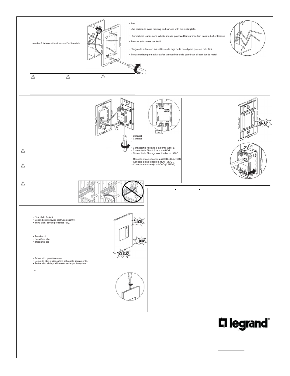 Legrand ADTP700MMTU User Manual | Page 2 / 3