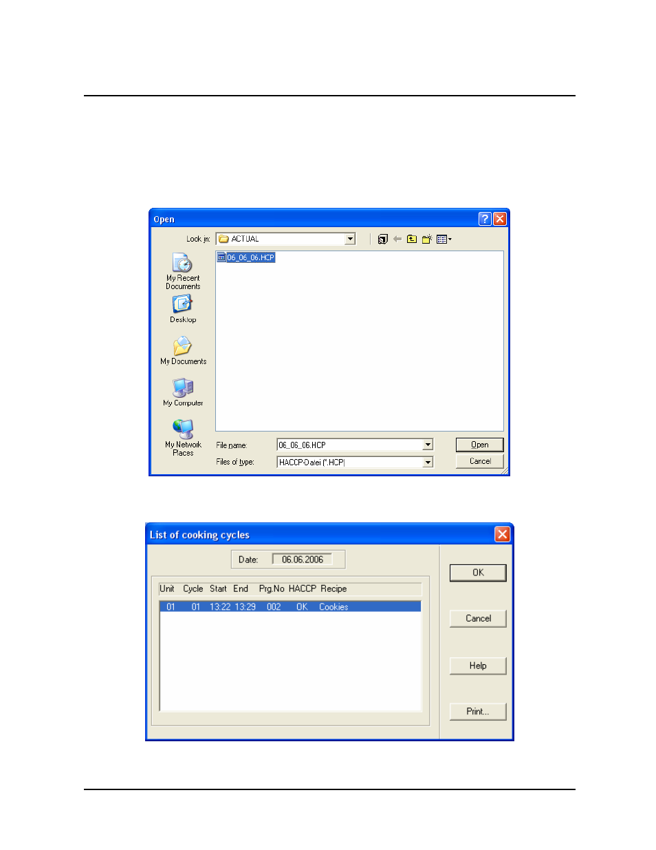 Convotherm pc-haccp | Cleveland Range Convotherm PC-Control User Manual | Page 12 / 24