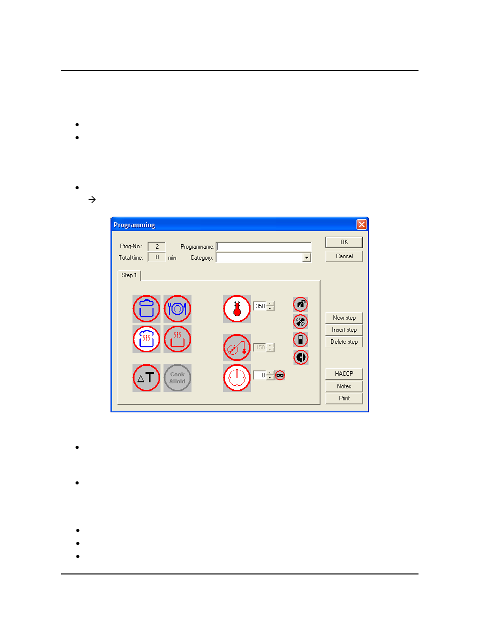 Convotherm pc-control | Cleveland Range Convotherm PC-Control User Manual | Page 16 / 24