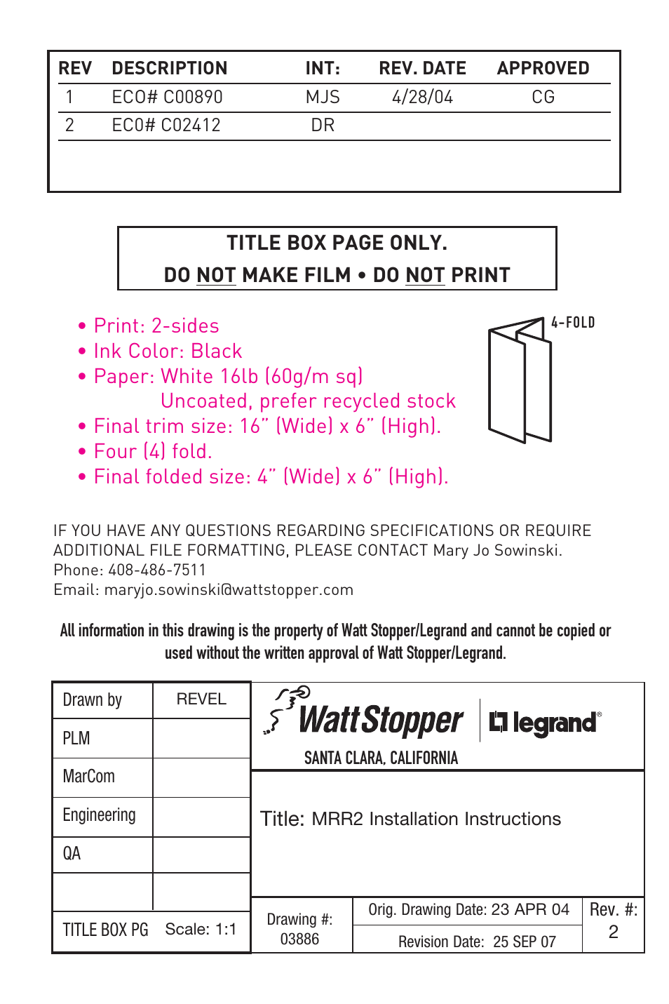 Legrand MRR2 User Manual | Page 9 / 9