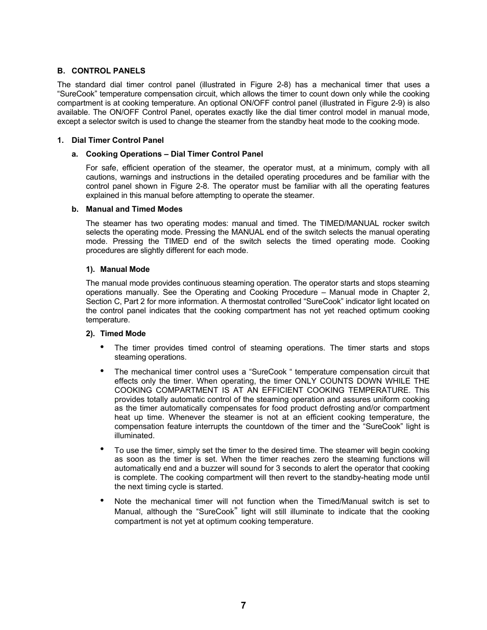 Cleveland Range Steam Cooker and Rethermalization Unit 22CET3A User Manual | Page 11 / 46