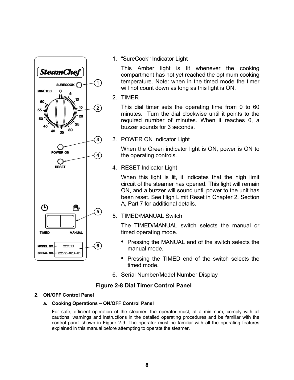 Cleveland Range Steam Cooker and Rethermalization Unit 22CET3A User Manual | Page 12 / 46