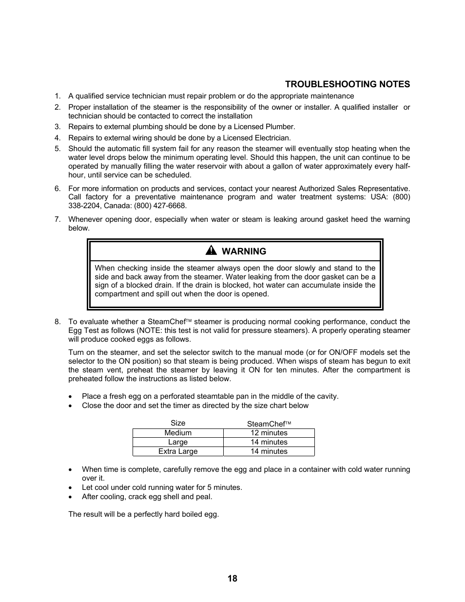 Cleveland Range Steam Cooker and Rethermalization Unit 22CET3A User Manual | Page 22 / 46
