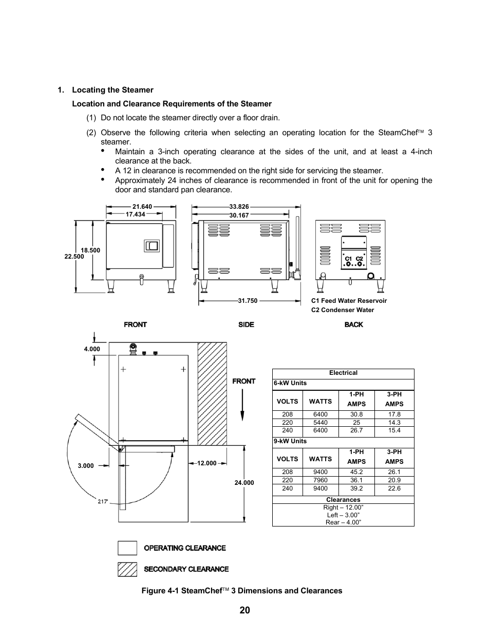 Cleveland Range Steam Cooker and Rethermalization Unit 22CET3A User Manual | Page 24 / 46