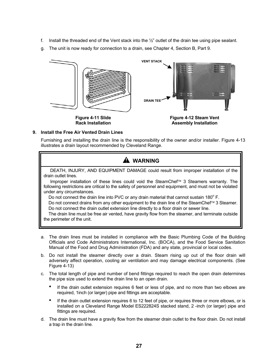 Cleveland Range Steam Cooker and Rethermalization Unit 22CET3A User Manual | Page 31 / 46