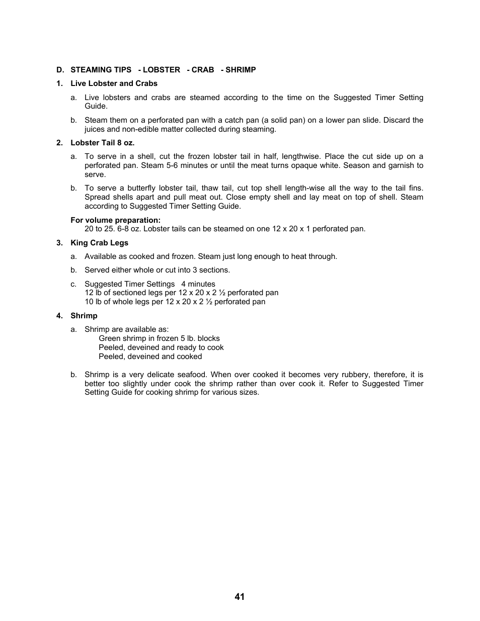 Cleveland Range Steam Cooker and Rethermalization Unit 22CET3A User Manual | Page 45 / 46