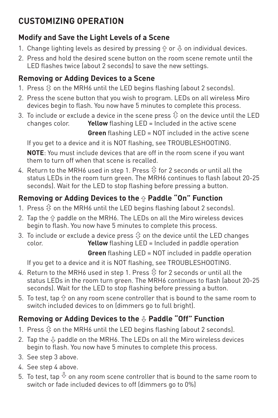 Legrand MRH6 User Manual | 11 pages