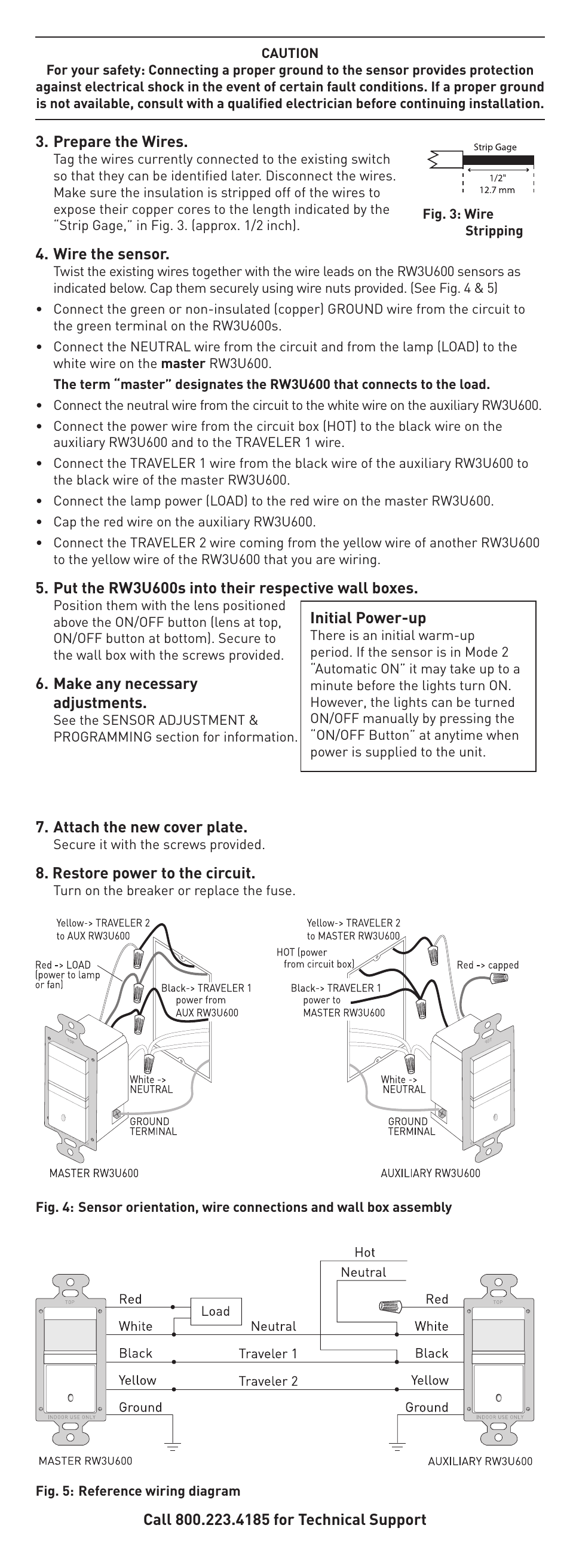 Legrand RW3U600 User Manual | Page 3 / 6