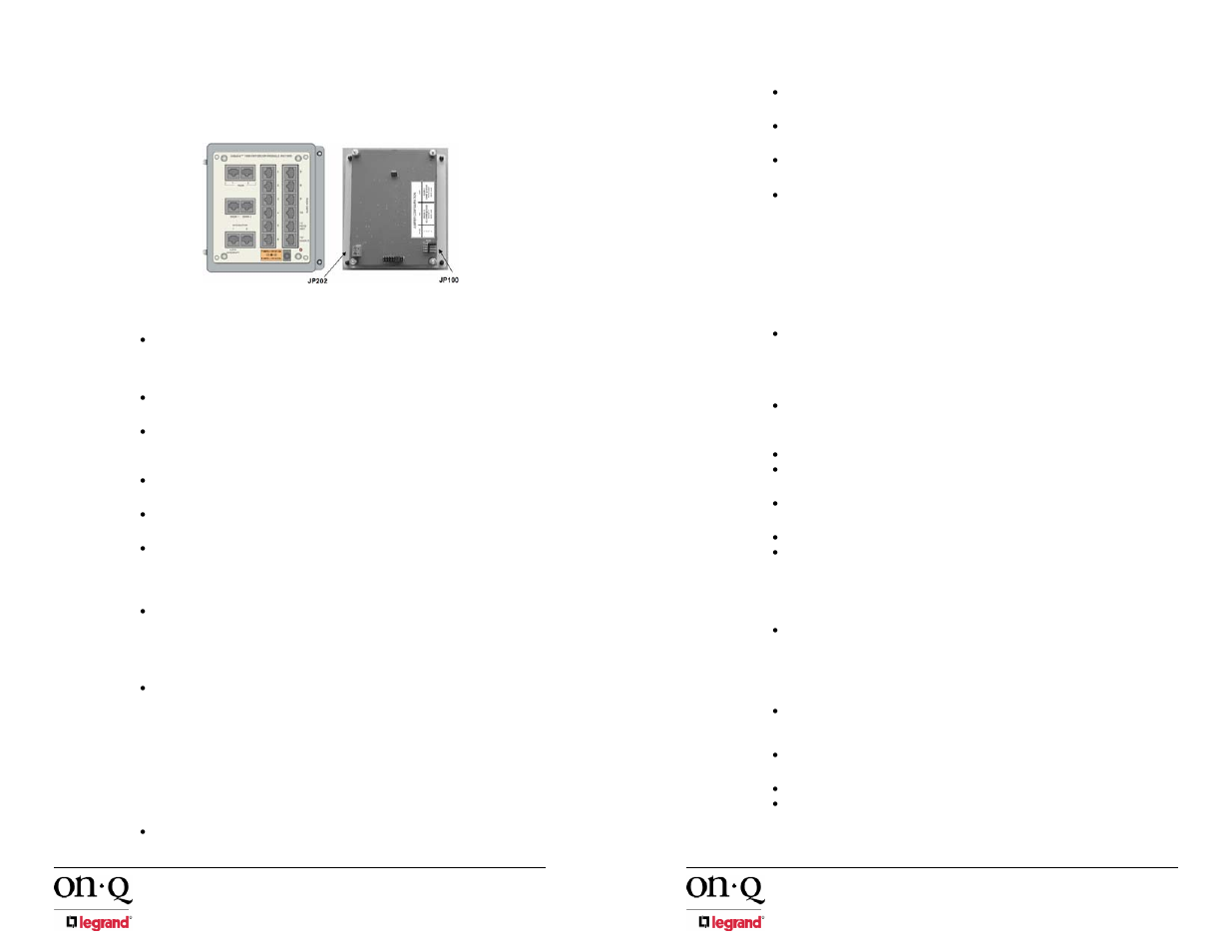 Legrand inQuire 1000 User Manual | Page 11 / 16