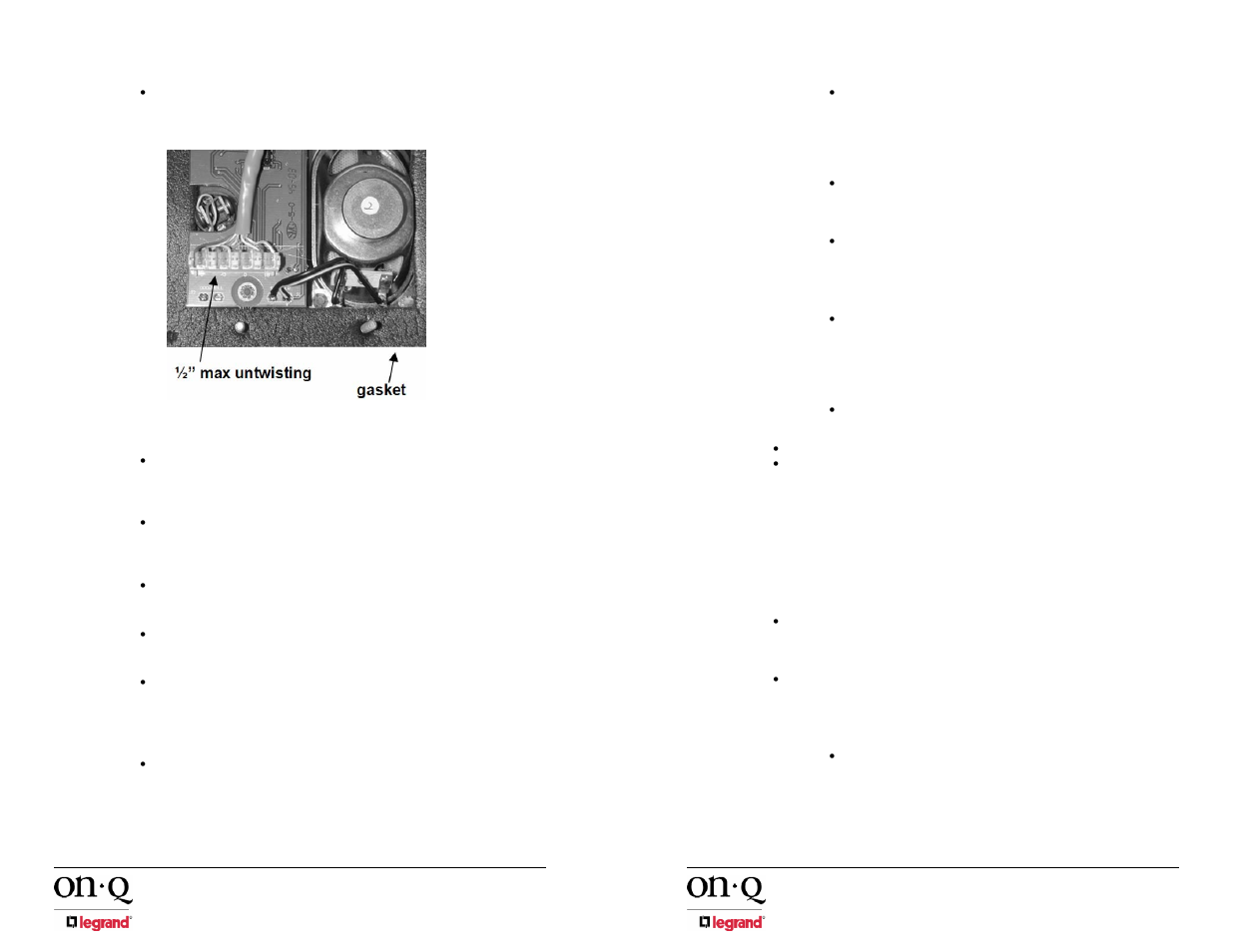 Legrand inQuire 1000 User Manual | Page 13 / 16