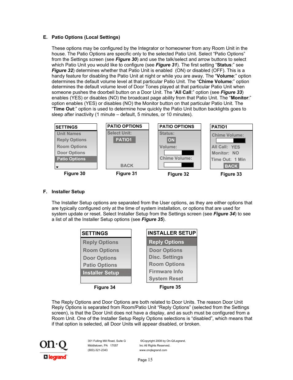 Legrand IC5400 User Manual | Page 19 / 26