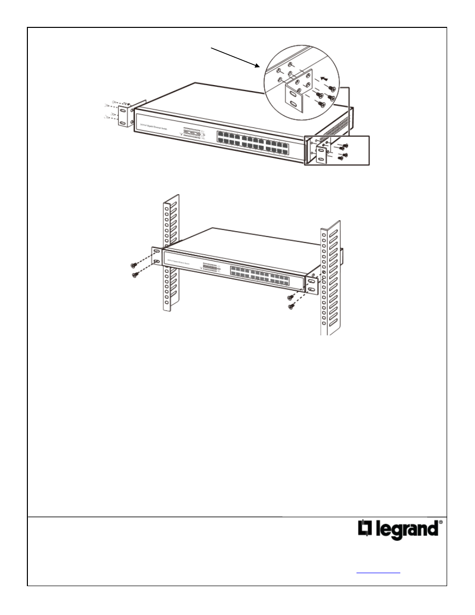 Legrand DA2524 User Manual | Page 2 / 2