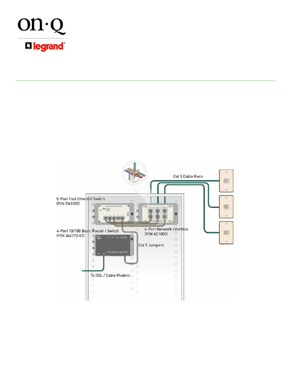 Is-0394 rev. o | Legrand DA1002 User Manual | Page 2 / 2