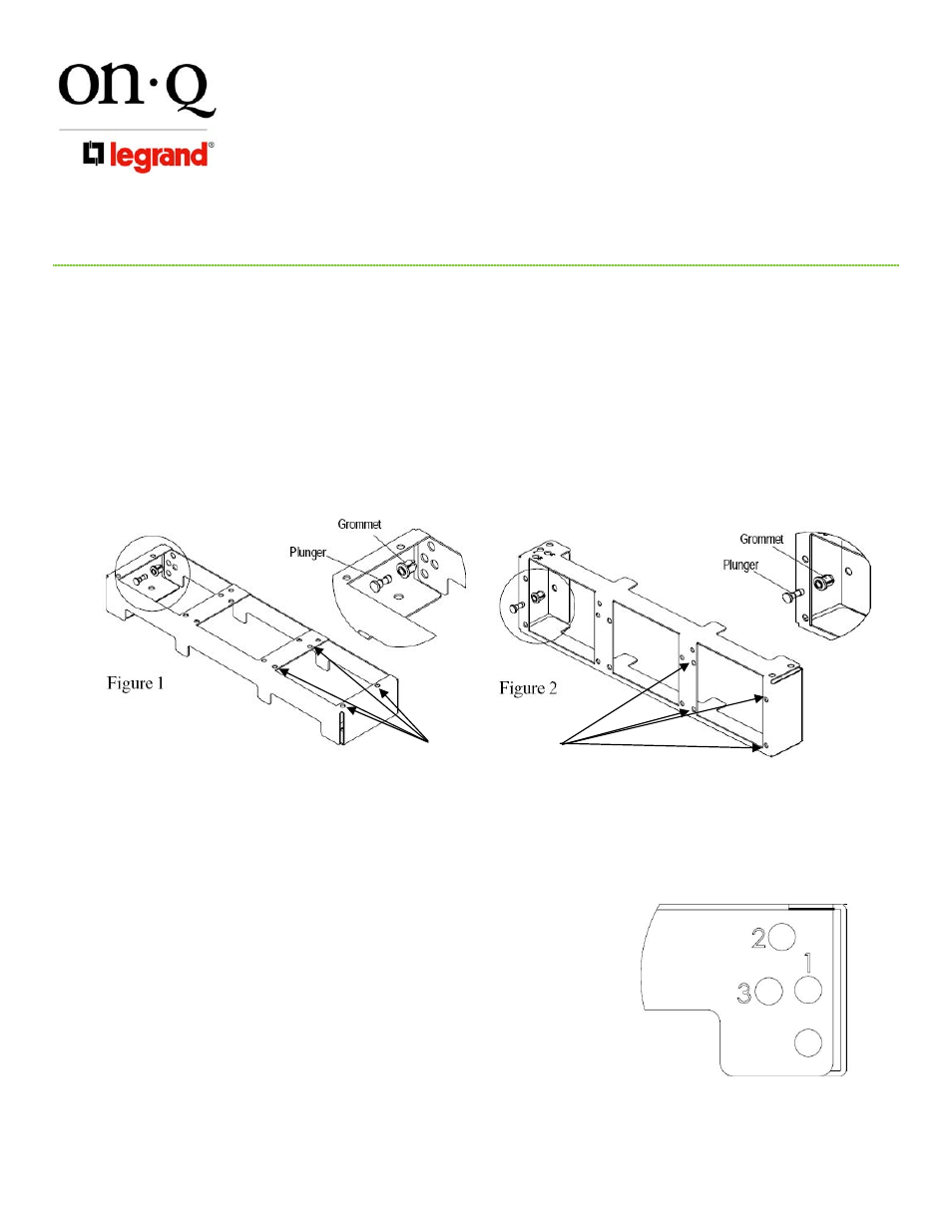 Legrand F7510 User Manual | 2 pages