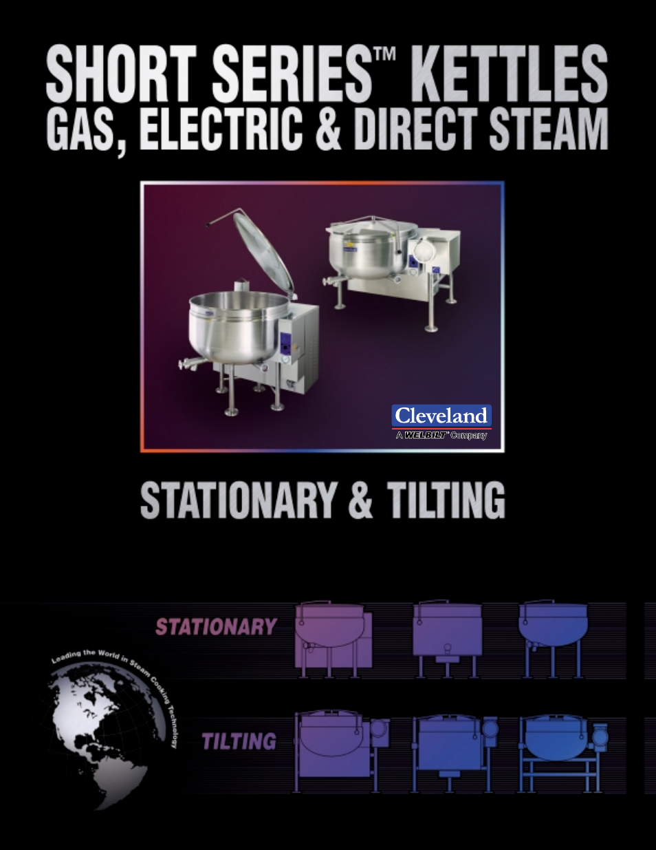 Cleveland Range Stationary & Tilting KDL-40-TSH User Manual | 2 pages