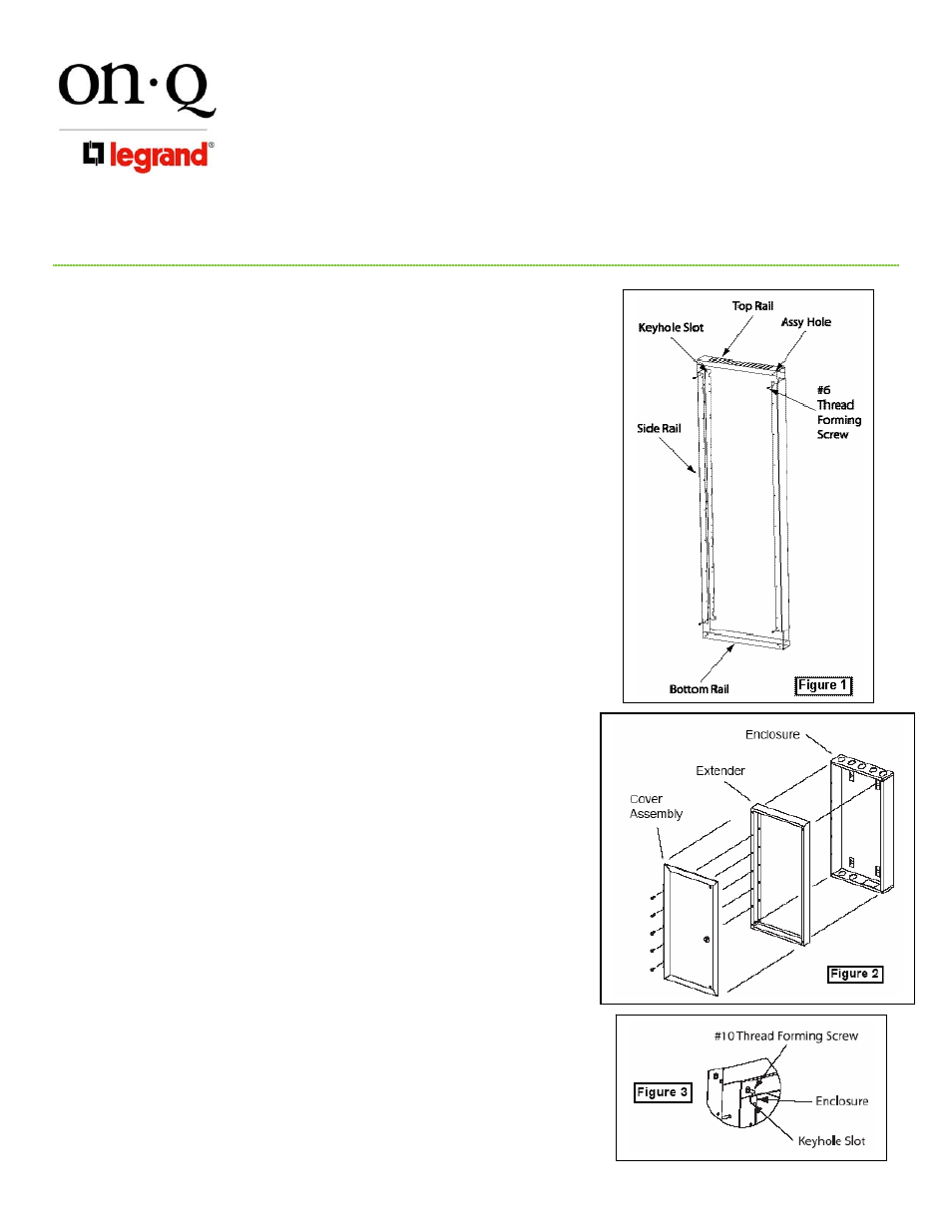 Legrand 364450-03 User Manual | 1 page