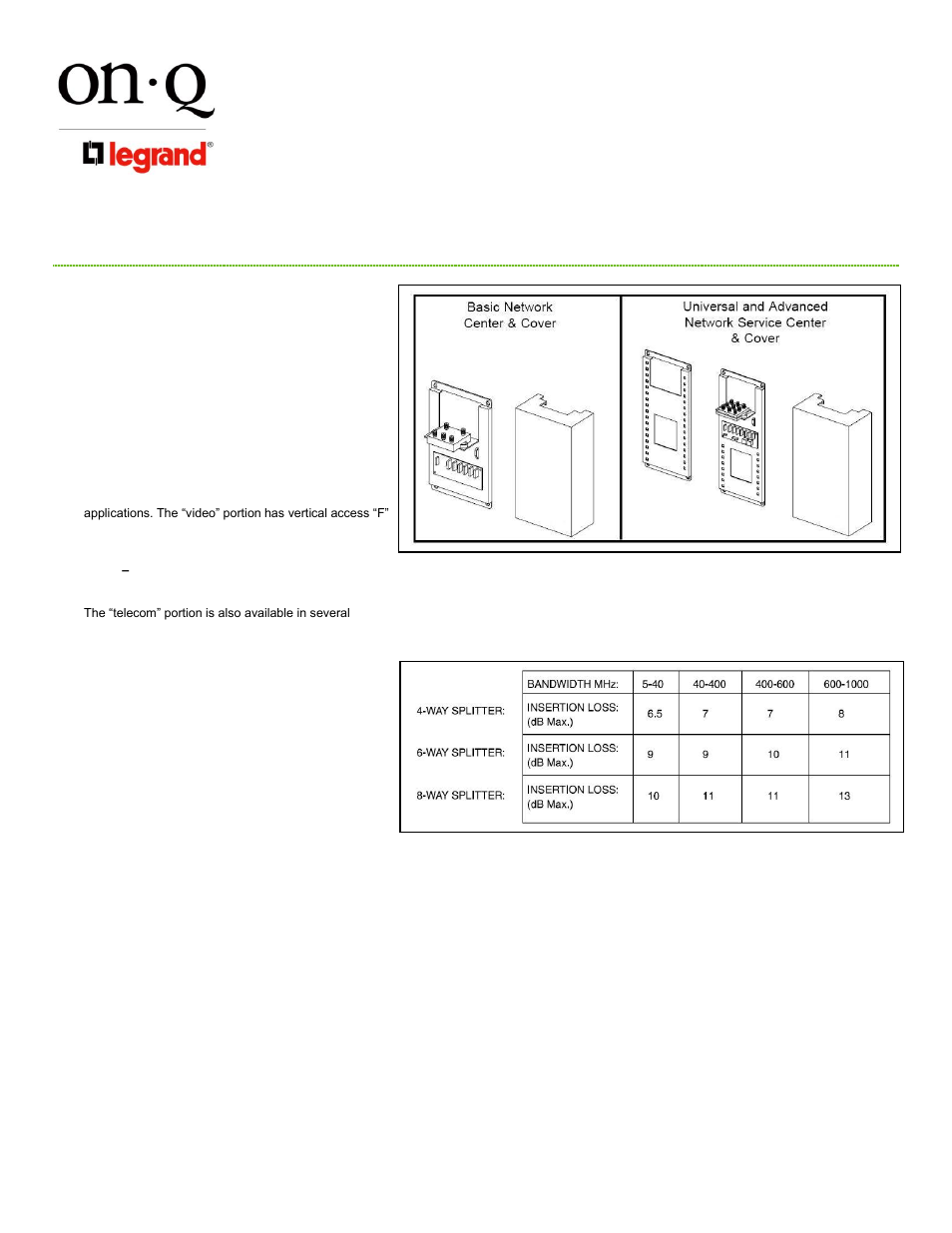 Legrand 364397-01 User Manual | 2 pages