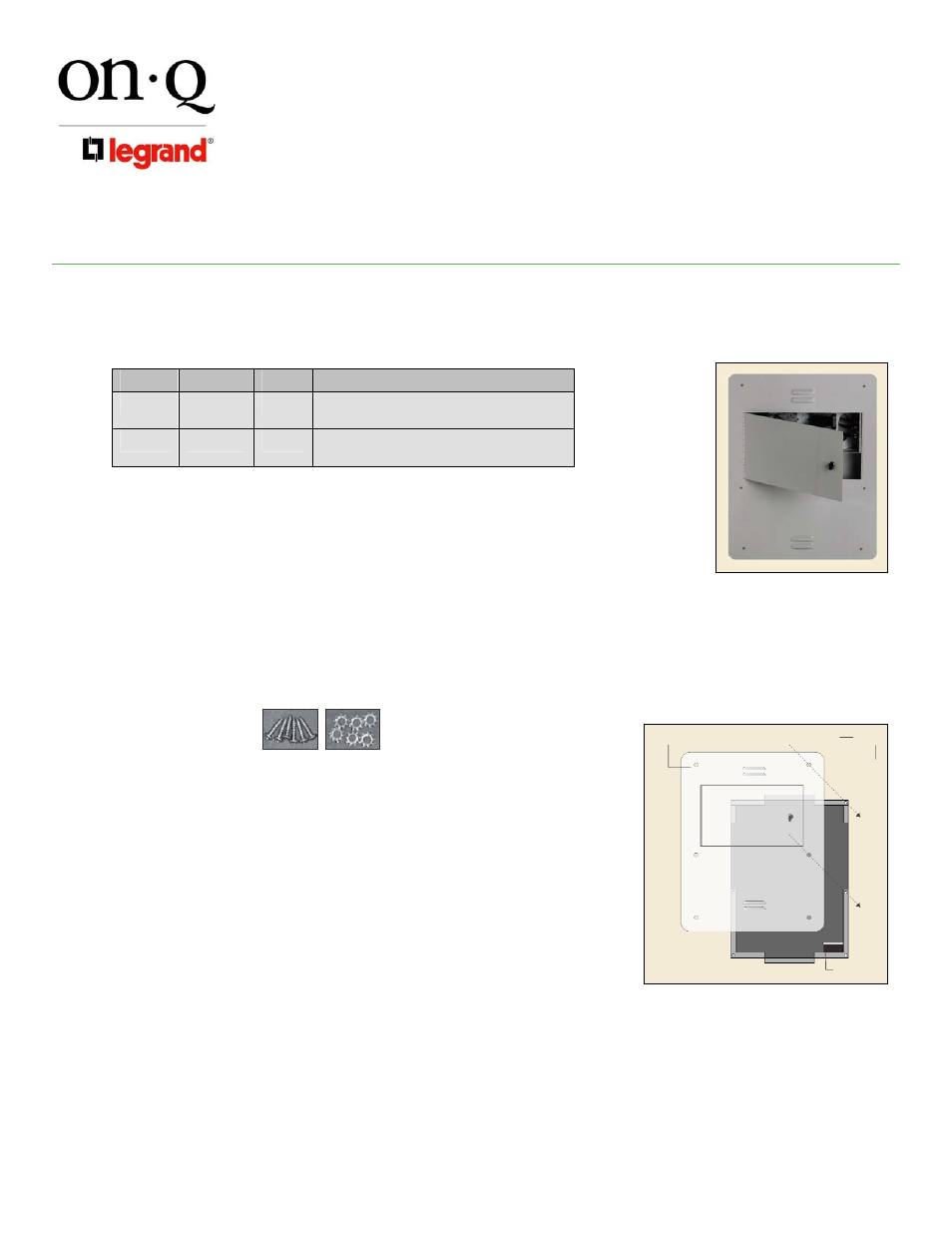 Legrand F8030 User Manual | 1 page