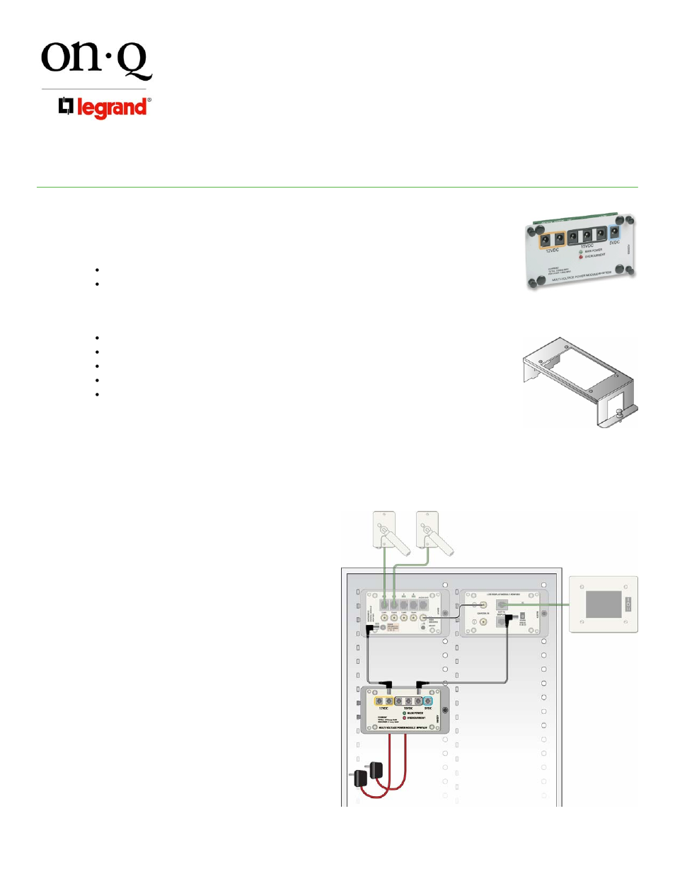 Legrand PW7639 User Manual | 1 page