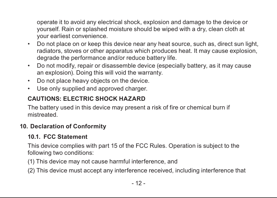 LEI Electronics PLJOGBK User Manual | Page 13 / 16
