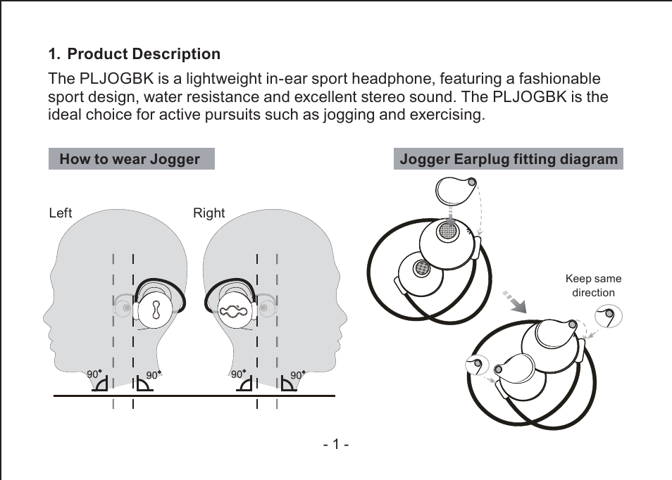 LEI Electronics PLJOGBK User Manual | Page 2 / 16