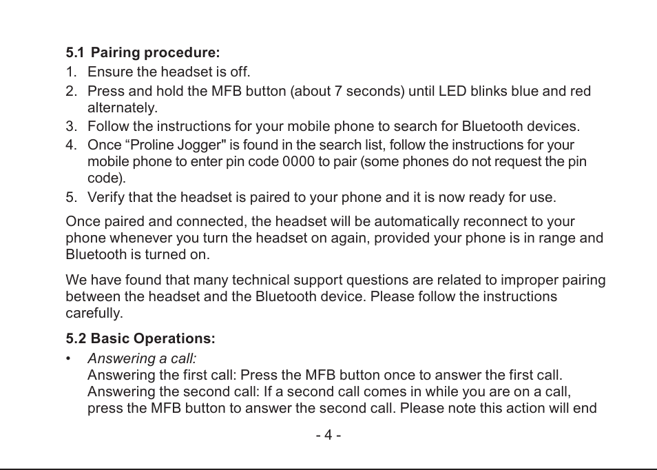 LEI Electronics PLJOGBK User Manual | Page 5 / 16