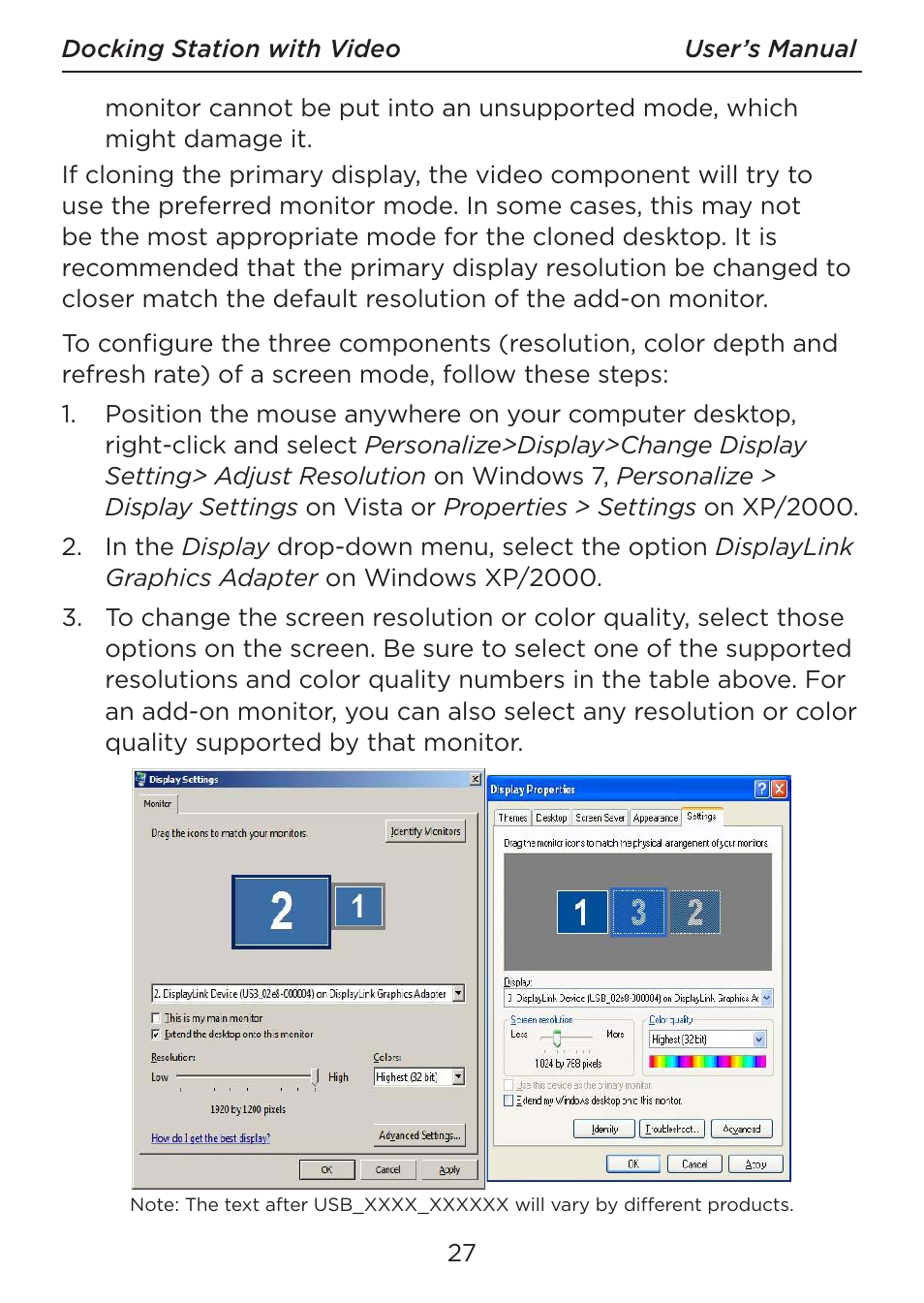 LEI Electronics TXDOCK User Manual | Page 27 / 34