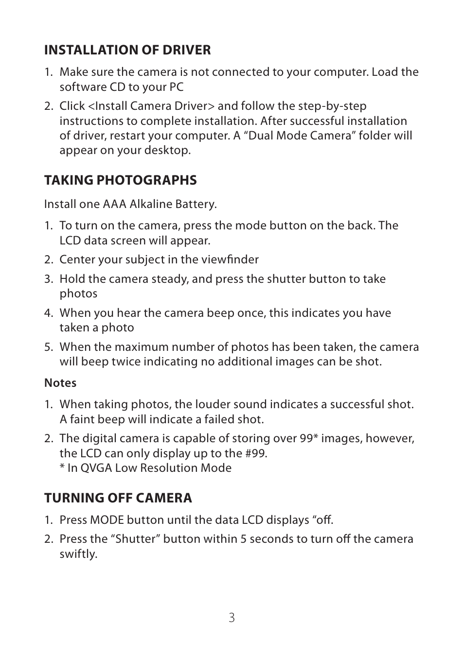 LEI Electronics TXGCDIG User Manual | Page 3 / 12