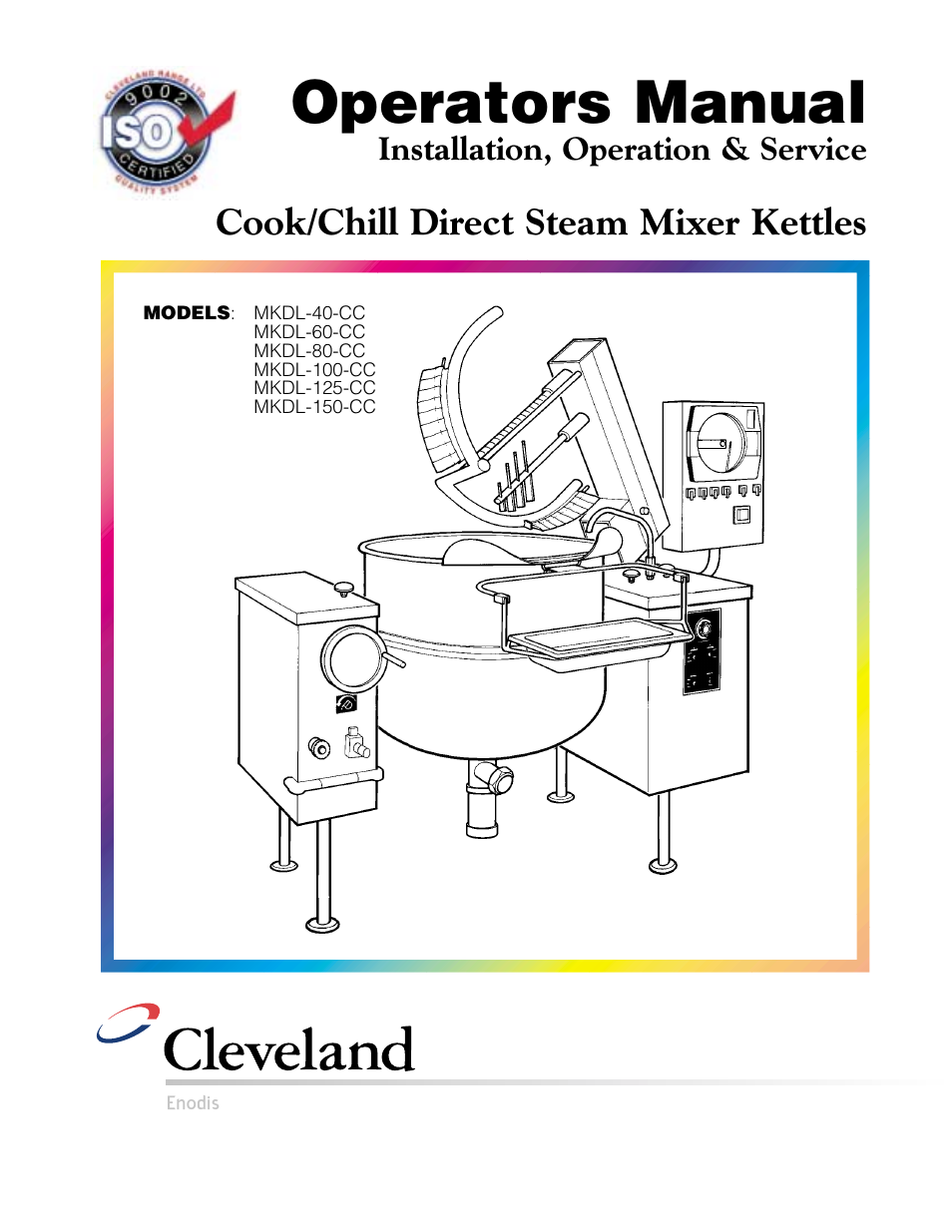 Cleveland Range MKDL-125-CC User Manual | 43 pages