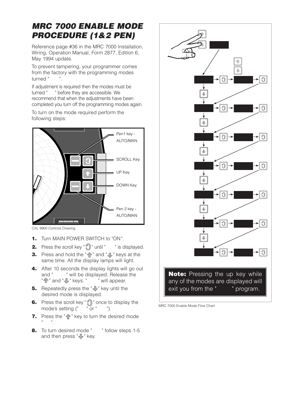 Enab, Program | Cleveland Range MKDL-125-CC User Manual | Page 35 / 43