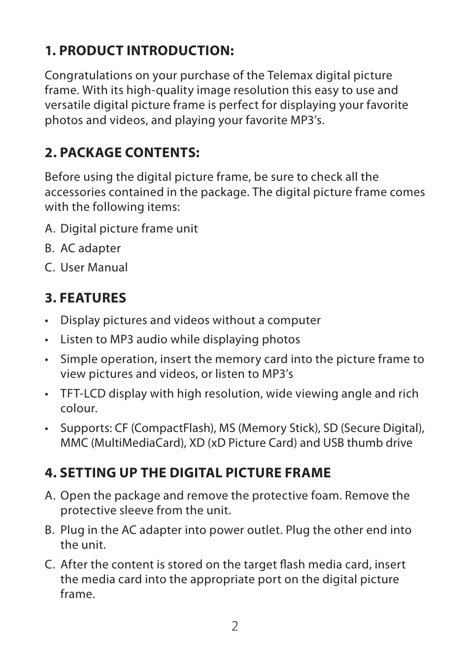 LEI Electronics TXDPF5.6 User Manual | Page 2 / 23