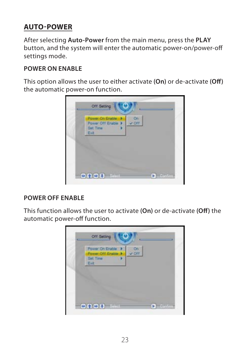 LEI Electronics TXDPF9 User Manual | Page 23 / 25