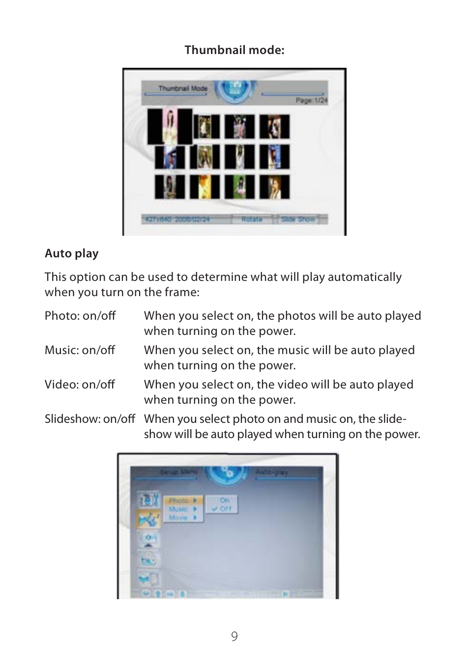 LEI Electronics TXDPF9 User Manual | Page 9 / 25