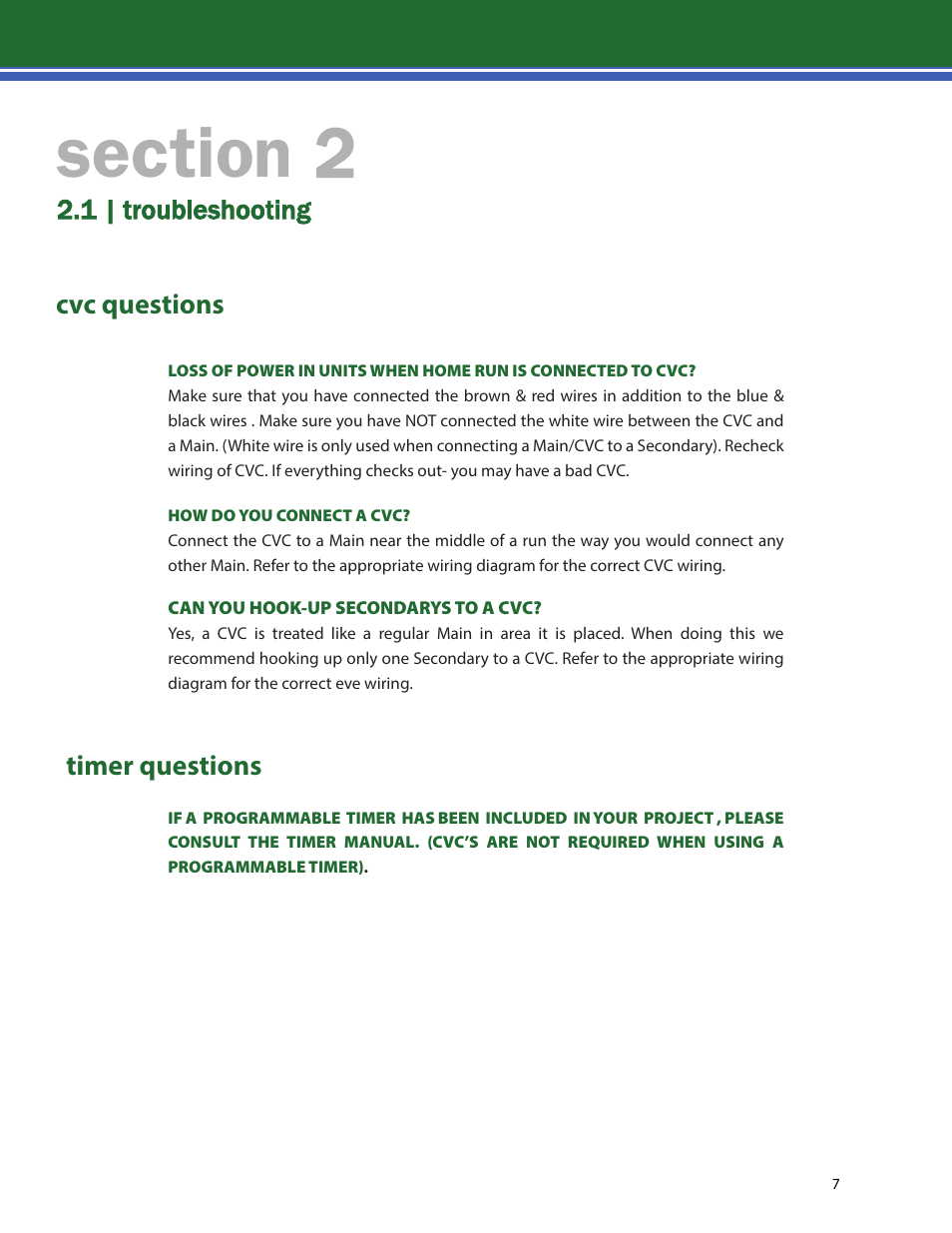 Lencore Spectra Classic: Installation and Operations Manual User Manual | Page 9 / 27