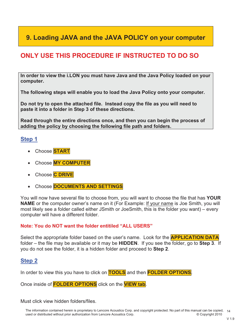 Lencore Spectra i.Net: Sound Manager User Manual | Page 17 / 55