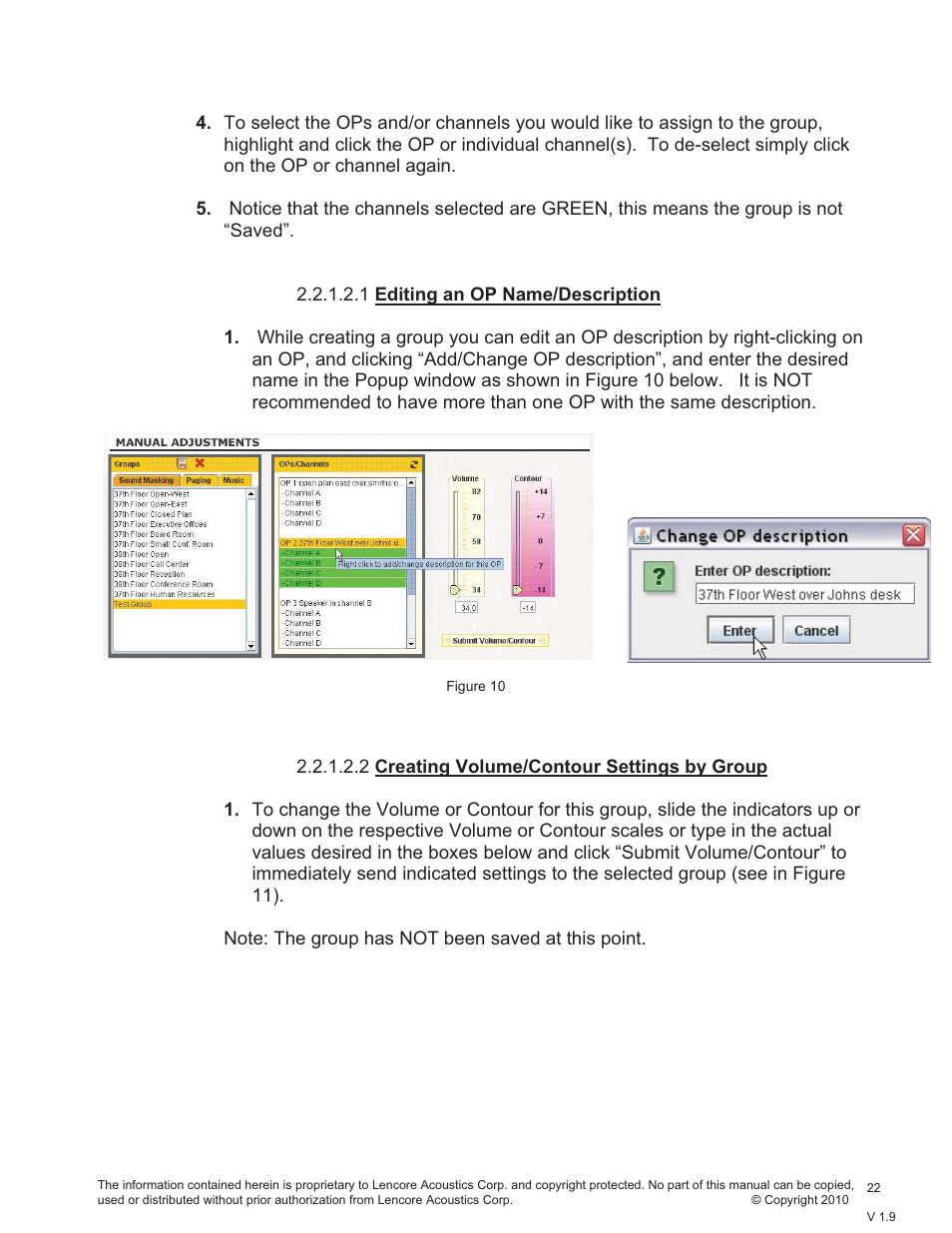 Lencore Spectra i.Net: Sound Manager User Manual | Page 25 / 55