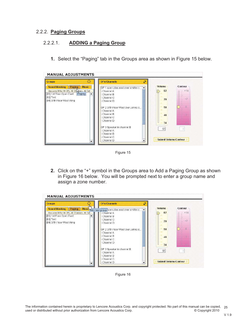 Lencore Spectra i.Net: Sound Manager User Manual | Page 28 / 55