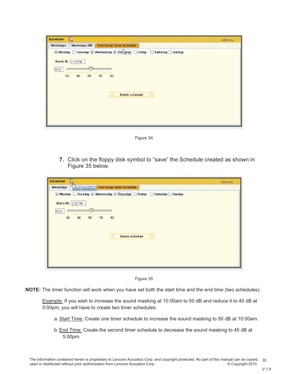 Lencore Spectra i.Net: Sound Manager User Manual | Page 38 / 55