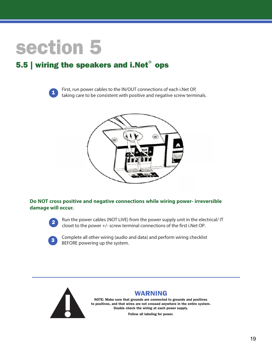 Lencore Spectra i.Net: Installation and Operations Manual User Manual | Page 23 / 58