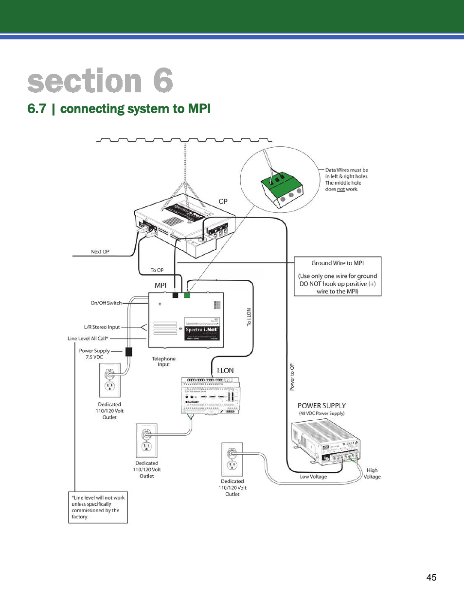 Lencore Spectra i.Net: Installation and Operations Manual User Manual | Page 49 / 58