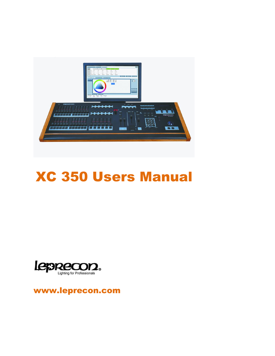 Leprecon XC 350 User Manual | 144 pages