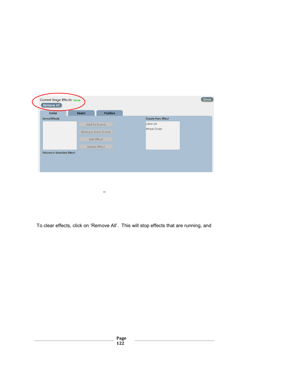 Xc users manual | Leprecon XC 350 User Manual | Page 122 / 144