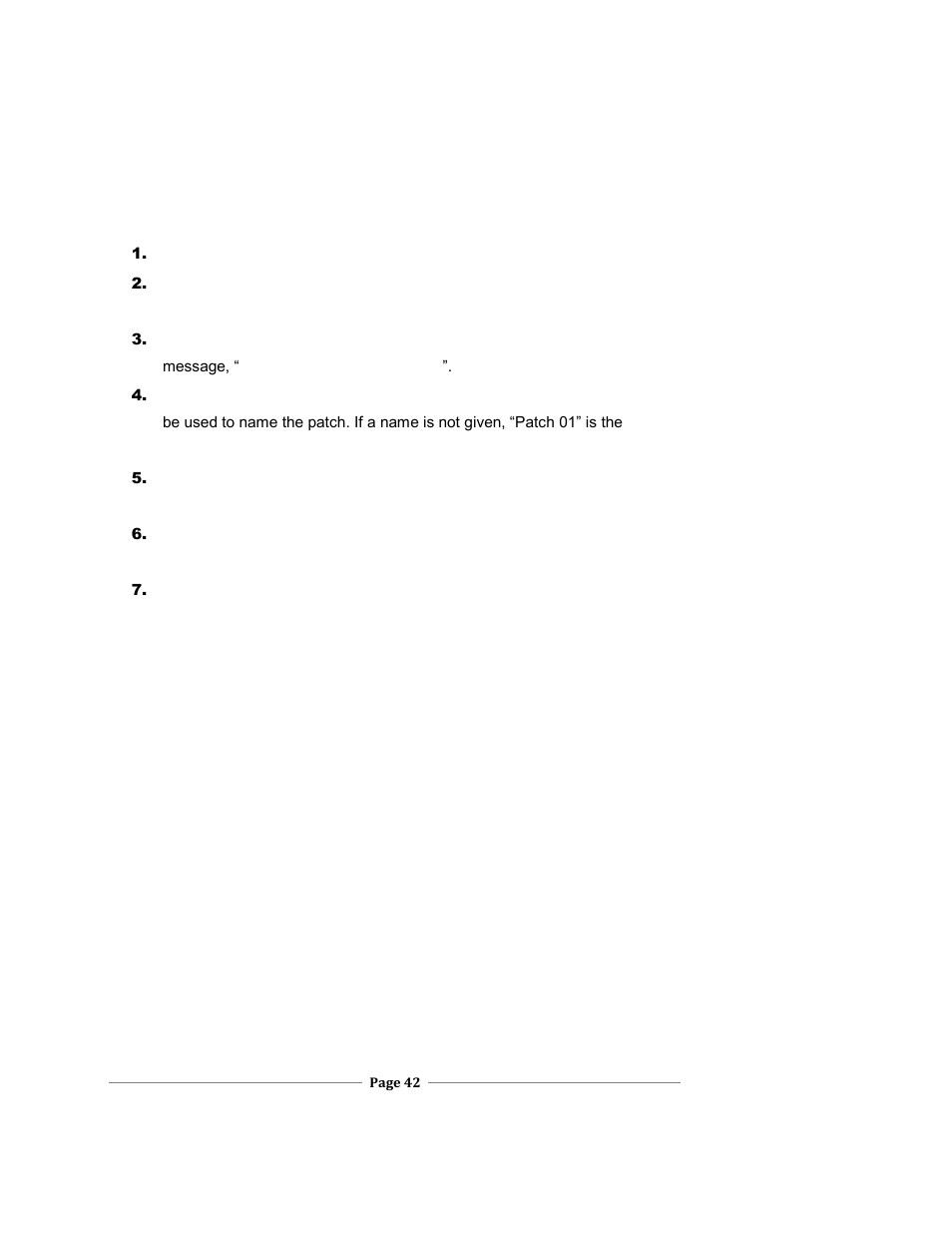 Creating a custom patch, Xc users manual | Leprecon XC 350 User Manual | Page 42 / 144