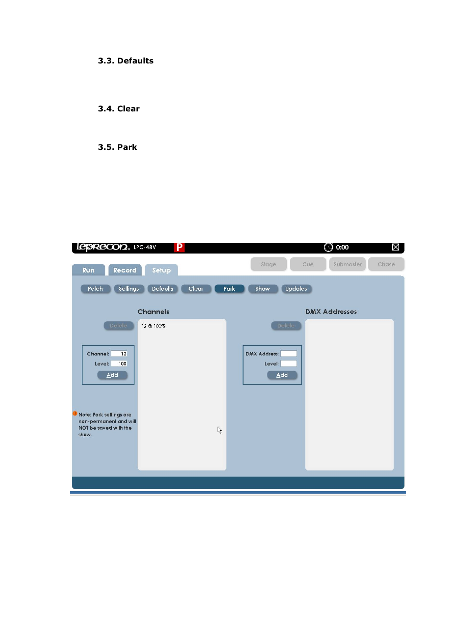 Leprecon LPC V1 Quick Start guide User Manual | Page 7 / 24
