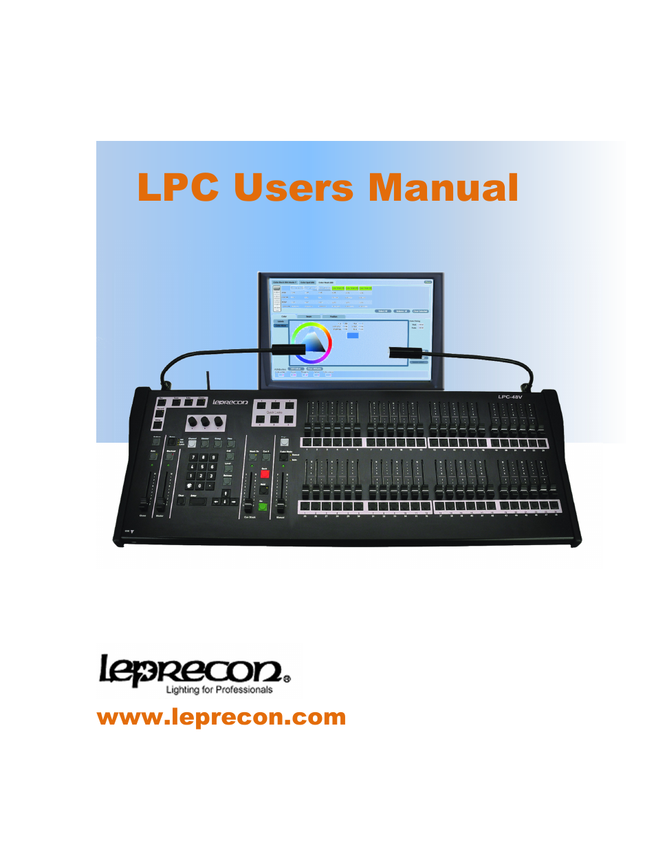 Leprecon LPC V3 User's Manual User Manual | 126 pages