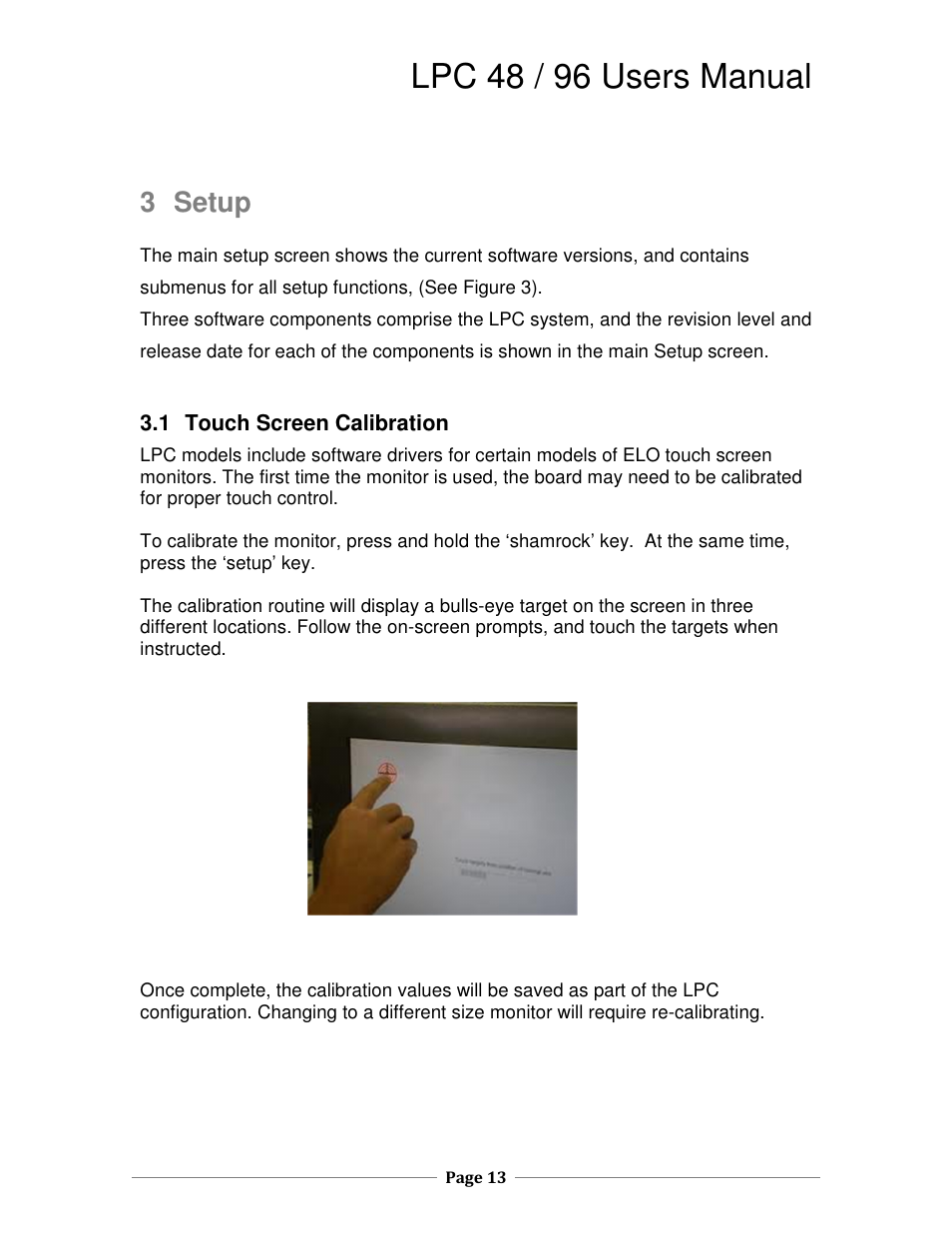 Lpc 48 / 96 users manual, 3 setup | Leprecon LPC V3 User's Manual User Manual | Page 13 / 126
