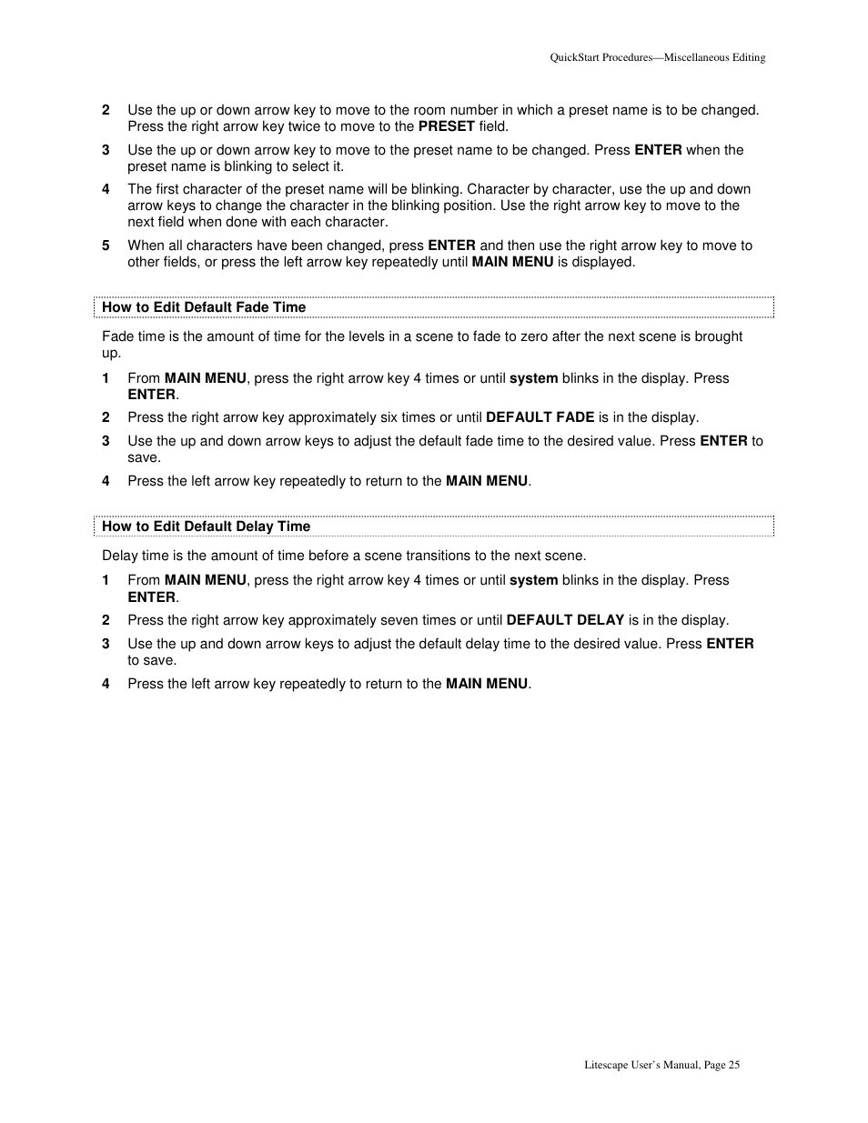 Leprecon Litescape dimmer User Manual | Page 41 / 79