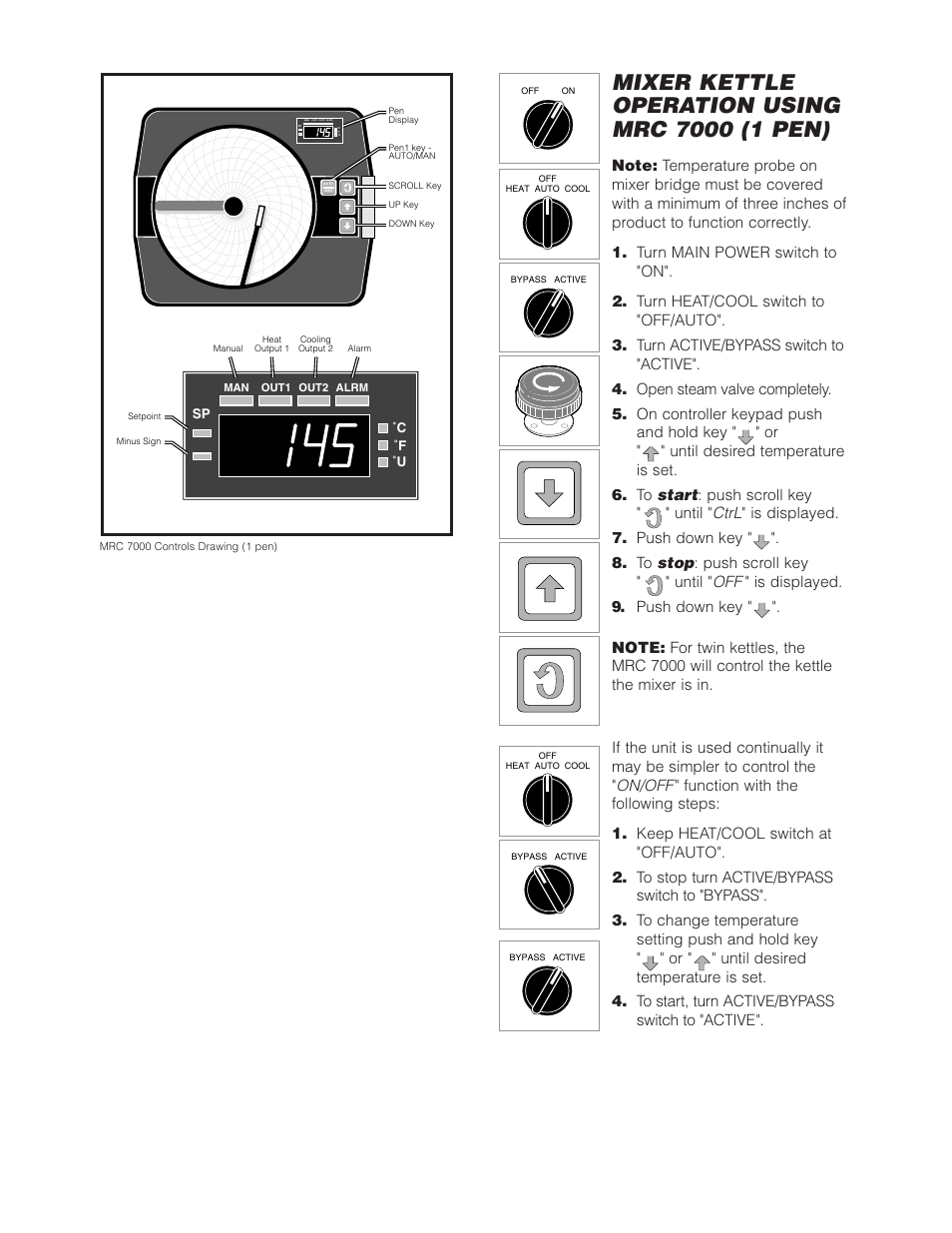 Cleveland Range (T) MKDL-125-T (-CC) User Manual | Page 14 / 55