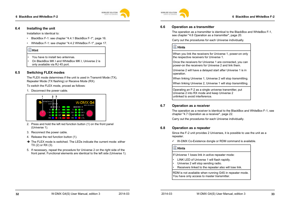 Leprecon W-DMX G4 MK I User Manual | Page 17 / 29